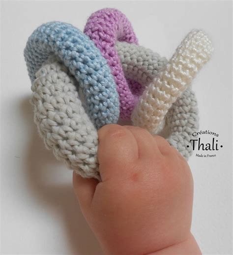 Hochet Anneaux Au Crochet Le Blog De Thali Activit S Pour Petites