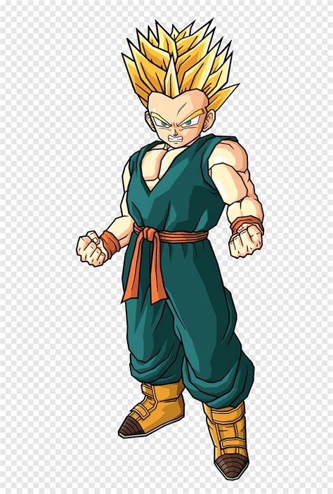 Trunks Gohan Goku Gotenks Vegeta Goku Human Cartoon Png Pngegg The