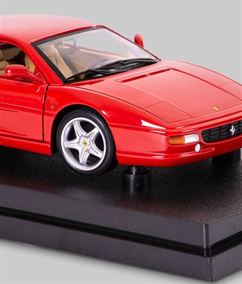 Mattel Hot Wheels Ferrari F355 Berlinetta Hot Wheels Scala 1 18 Rosso Motorsport Maranello Store