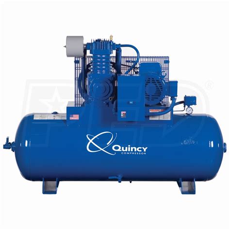 Quincy 473ds80hcb23 Qt Pro 75 Hp 80 Gallon Two Stage Air Compressor