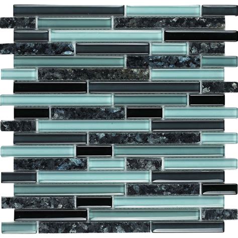 EPOCH Architectural Surfaces 12 In X 12 In Spectrum Multicolor Stone