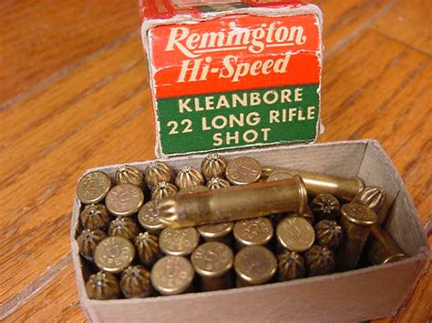 Partial Box Of Remington Hi Speed Kleanbore Long Rifle Bird Shot