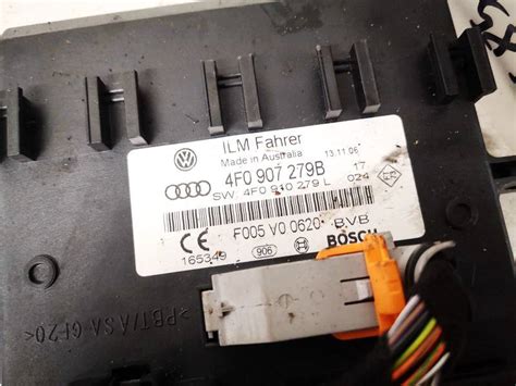 4f0907279b 4f0910279l General Module Comfort Relay Unit Audi A6 2006