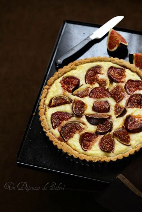 Tarte à la ricotta et aux figues Un déjeuner de soleil Tarte aux