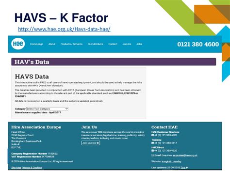 Management of HAVS – A Contractors View - ppt download