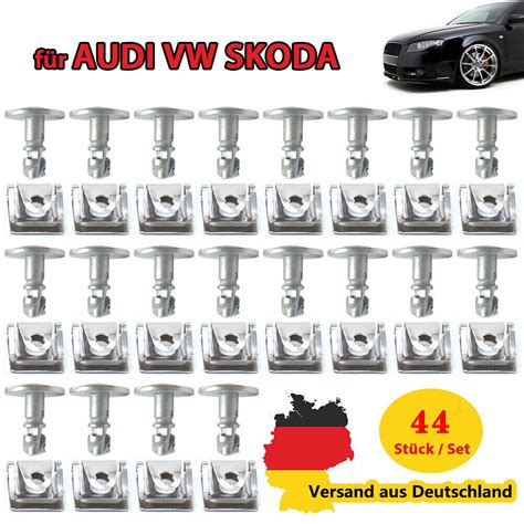 X Unterfahrschutz Unterboden Motorschutz Schrauben Set F R Skoda Audi