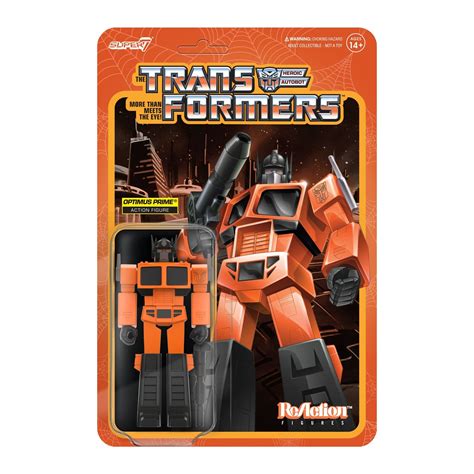 Super 7 ReAction Halloween Optimus Prime Official Images