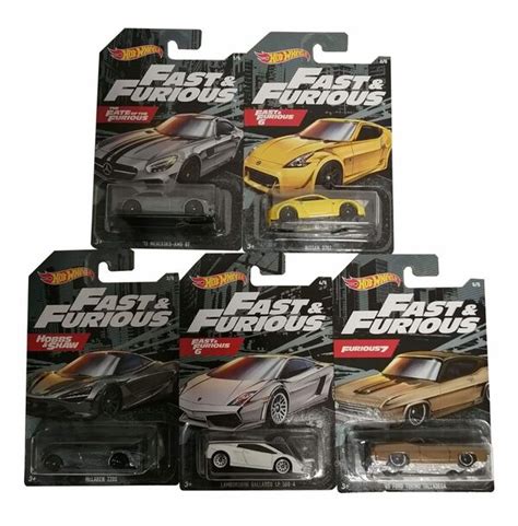 Mattel Spielzeug Auto Mattel Hot Wheels The Fast and Furious er Set Set tlg Enthält