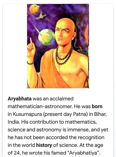 Aryabhatta Biography