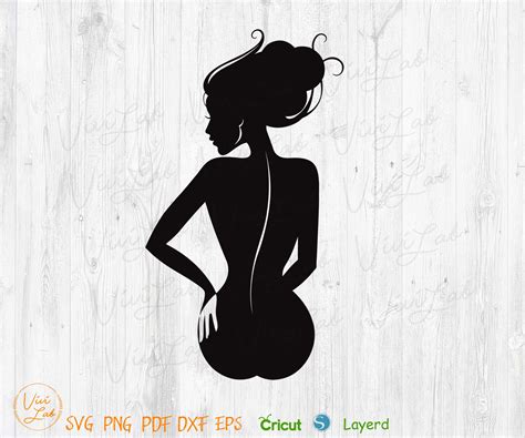 Woman Svgwoman Body Svg Nude Wall Art Female Line Art Vector Cut File