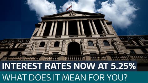 Bank Of England Raises Interest Rates To 5 25 In New 15 Year High