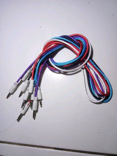 Jual Kabel Aux Audio Panjang Meter Jack Hp Komputer Ke Speaker Di