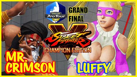 Mister Crimson Dhalsim Vs Luffy R Mika Grand Final Cpt