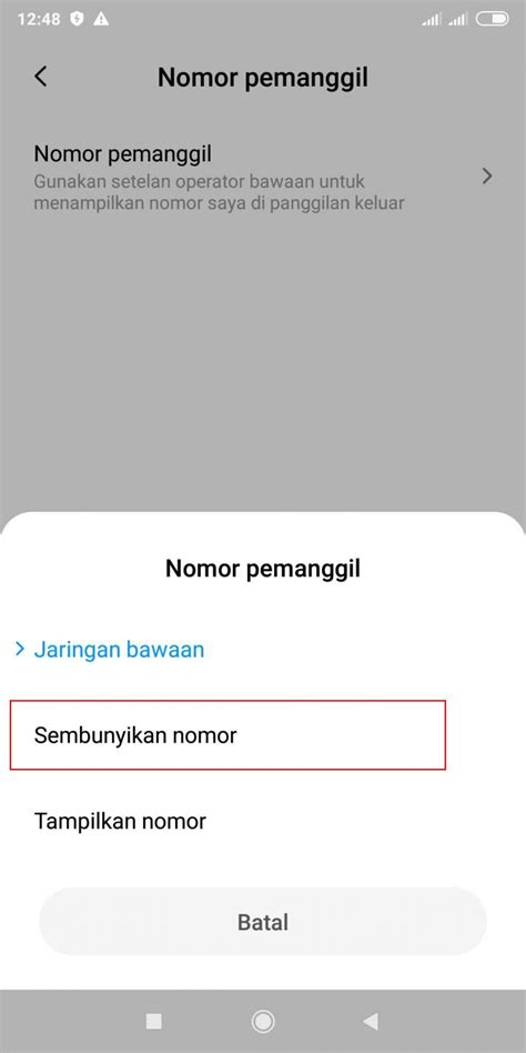 Cara Menyembunyikan Nomor Hp Saat Menelpon Di Android Kumpultech