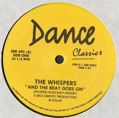 The Whispers - And The Beat Goes On / Rock Steady | Discogs