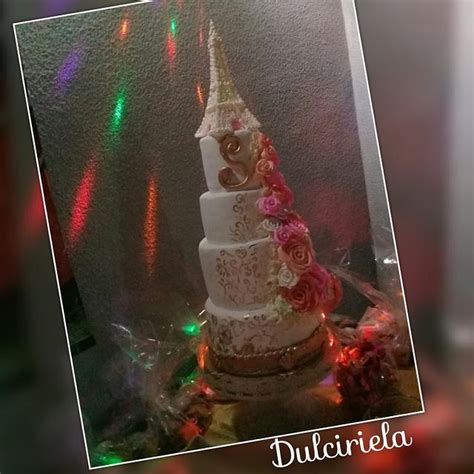 Torta De A Os Decorated Cake By Dulciriela Gisela Cakesdecor