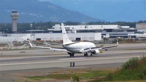 ANC ConocoPhillips 737 76N WL N668CP Arrival YouTube