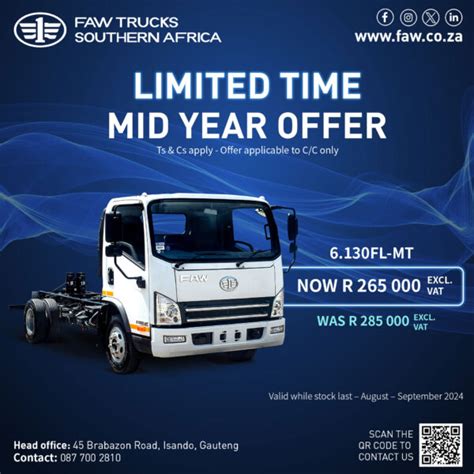 Special Offers Faw Trucks