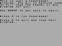 Headreader At Spectrum Computing Sinclair Zx Spectrum Games Software