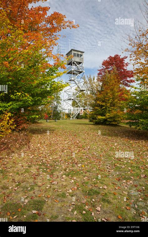 Milan Hill State Park In Milan New Hampshire Usa During The Autumn