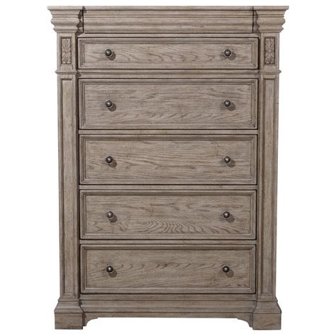 Pulaski Furniture Kingsbury Traditional 6 Drawer Chest With Felt Lined