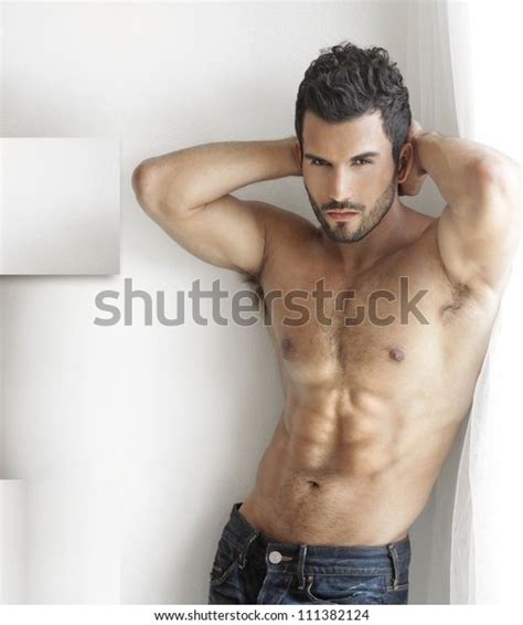 Sexy Fashion Portrait Hot Male Model Stock Photo 111382124 Shutterstock