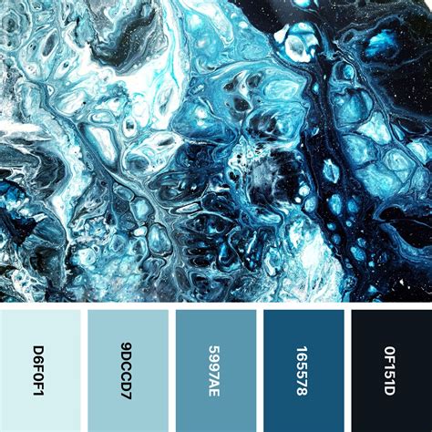 30 Cool Color Palettes for Calming Designs | Color Meanings
