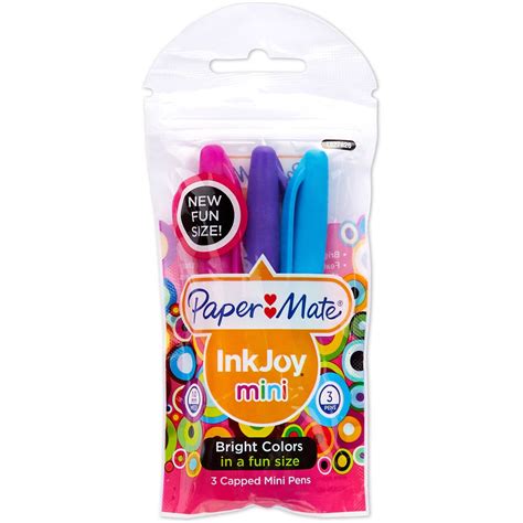 Paper Mate Inkjoy Mini Pens Pk Walmart