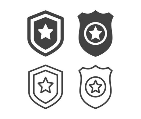 7700 Police Badge Stock Illustrations Royalty Free Vector Graphics