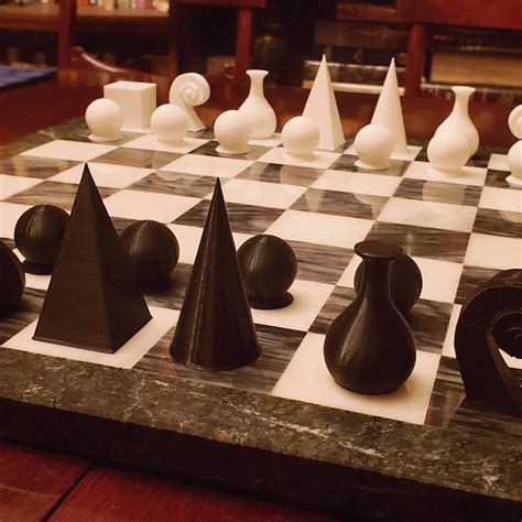 Man Ray Chess Set 1920 Vesper Farms Of Vermont