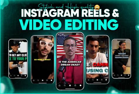 Edit Instagram Reels Tiktok And Short Videos With Attractive