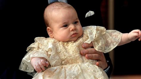 Royal Baby Prince George Christened