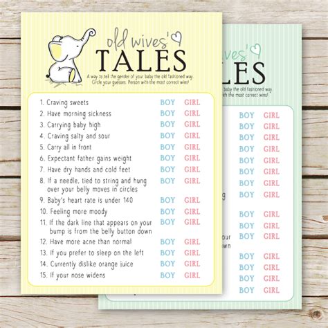 20 Printable Baby Shower Games That Are Fun To Play Tip Junkie