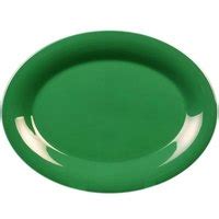 Thunder Group 7000G 1 Oz Green Melamine Asian Soup Spoon Appetizer