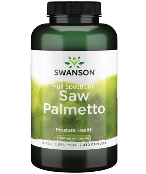 Swanson Premium Saw Palmetto 540 Mg 250 Caps Exp 2024 Lazada PH