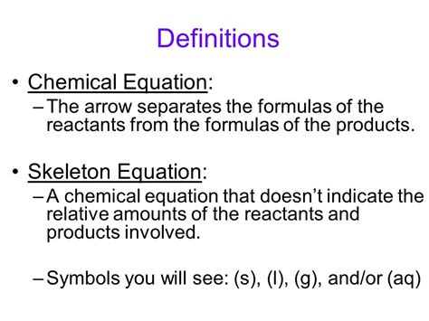 First Class Skeleton Equation Meaning Chemical Formula Of Vinegar And Baking Soda