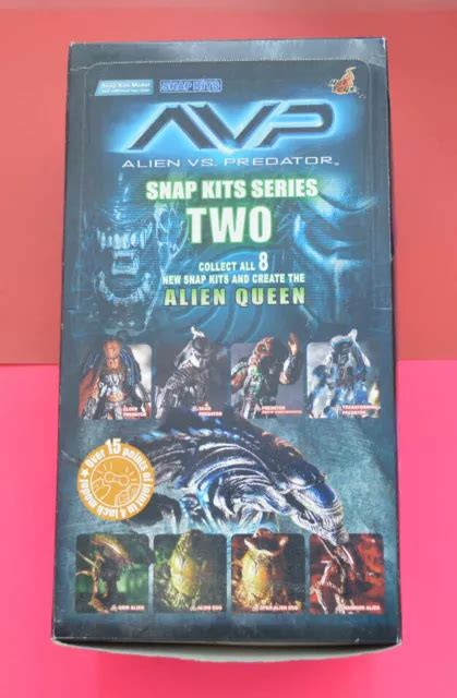 SNAP KITS HOT Toys Alien Vs Predator AVP Series Complete Set Rare Retired EUR