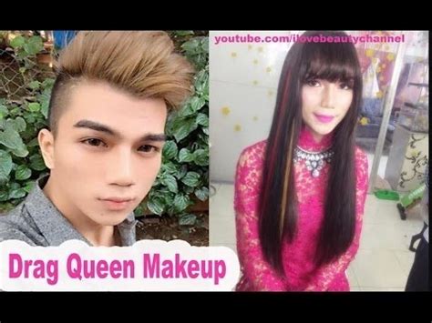 Drag Queen Makeup Transformation - Bios Pics