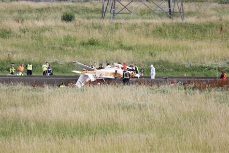 Crash D Un Avion De Tourisme Sur L Autoroute A4 En Seine Et Marne 3