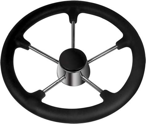 Amazon Inch Boat Steering Wheel Black Pu Foam Cover Center