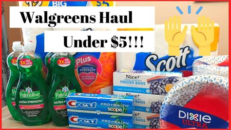 Walgreens Haul Tons And Tons Of FREEBIES Easy Deals YouTube