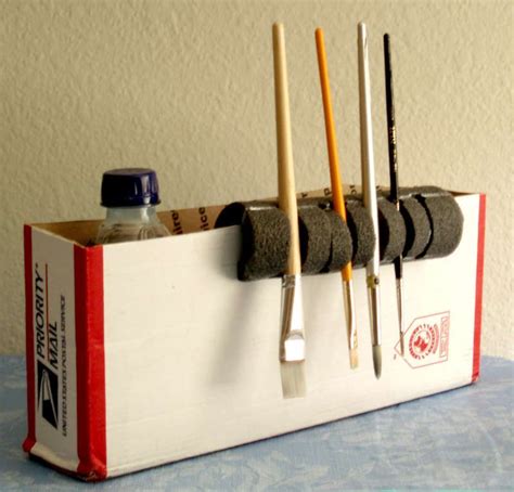 artist paint brush storage ideas - Raphael Flanders