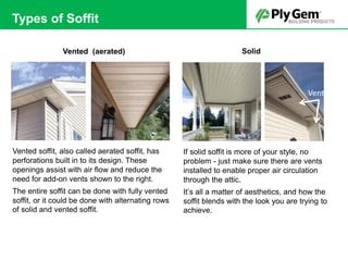 Mitten Vinyl Soffit 101 PPT