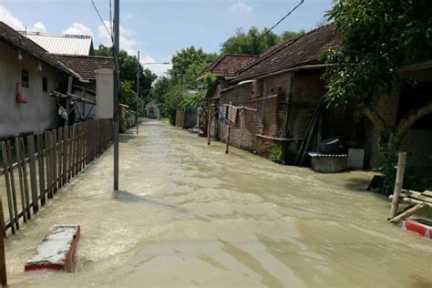 Banjir Di Gresik Meluas Sejumlah Desa Di 2 Kecamatan Ikut Terendam