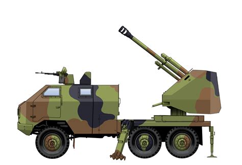 M09 105 Mm Armored Truck Mounted Howitzer Tank Encyclopedia