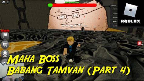 Roblox ESCAPE HANDSOME MEN OBBY BOSS Berhadapan Dengan Maha Boss