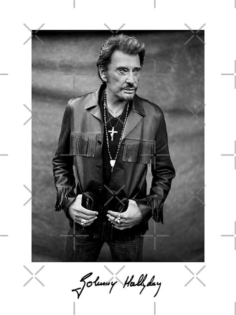 Johnny Hallyday Poster