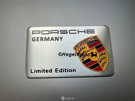 Porsche Turbo S Macan Cayman Gts Emblem Logo Im Kanton