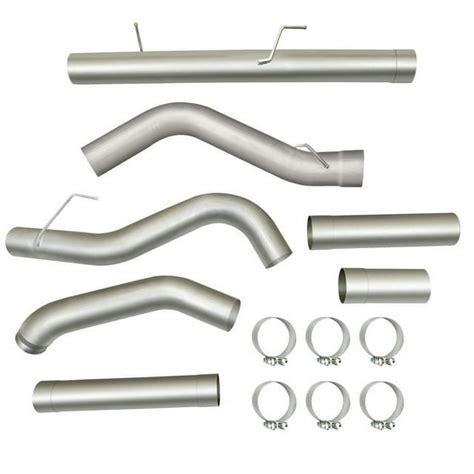 Kojem 5 Stainless Steel Turbo Back Muffler Exhaust Pipes For 2007 2012 Dodge Ram Cummins Diesel