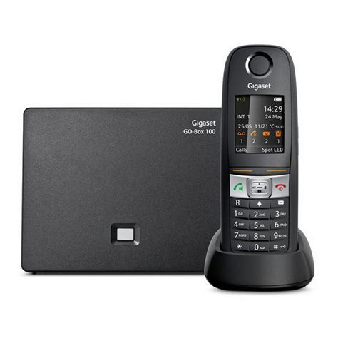 Gigaset E630A GO Teléfono Inalámbrico DECT Negro PcComponentes